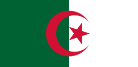 Algeria Flag Self Adhesive Sticker