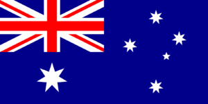Australia Flag Self Adhesive Sticker