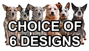 Australian Cattle Dog Self Adhesive Dog Sticker