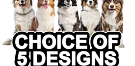 Australian Shepherd Dog Wall Sticker Decal Self Adhesive Vinyl