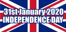 BREXIT Independence Day Union Jack Flag Great Britain Sticker Self Adhesive