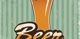 Beer Funny Sign Self Adhesive Sticker