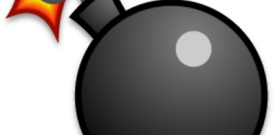 Bomb Explosion Self Adhesive Vinyl Sticker