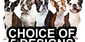 Boston Terrier Dog Wall Sticker Decal Self Adhesive Vinyl