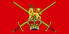 British Army Flag Sticker Self Adhesive