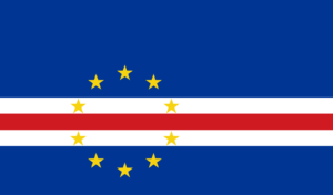Cabo Verde Flag Self Adhesive Sticker