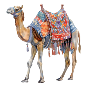 Camel Eqypt Ancient Pyramids Self Adhesive Vinyl Sticker