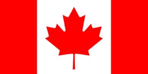 Canada Canadian Flag Self Adhesive Sticker