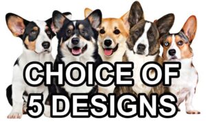 Cardigan Welsh Corgi Self Adhesive Dog Sticker