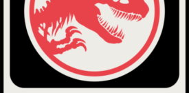 Caution Warning Danger Dinosaur Self Adhesive Vinyl Sticker