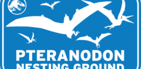 Caution Warning Danger Dinosaur Self Adhesive Vinyl Sticker