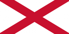 Church of Ireland Flag Sticker Self Adhesive