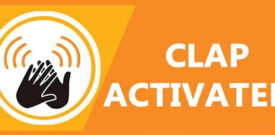 Clap Activated Self Adhesive Vinyl Sticker Funny PACK OF 3