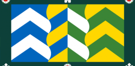 Cumbria Cumbrian Flag Sticker Self Adhesive