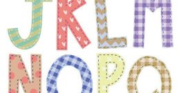 Cute Letters Wall Stickers - 5 sizes available