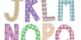 Cute Letters Wall Stickers - 5 sizes available