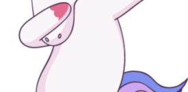 Dabbing Unicorn Unicorns Self Adhesive Sticker