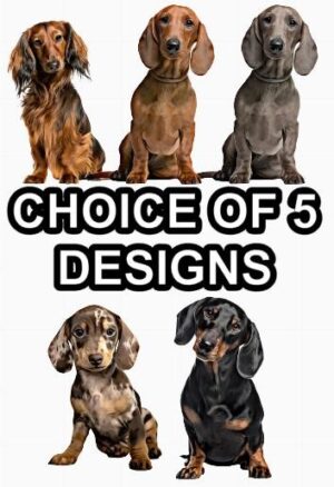 Dachshund Self Adhesive Dog Sticker