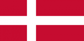 Denmark Flag Sticker Self Adhesive