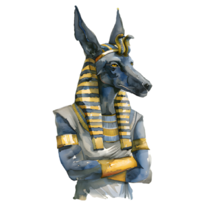 Egypt Egyptian Pharaoh Anubis Ancient Pyramids Mummy Self Adhesive Vinyl Sticker