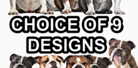 English Bulldog Wall Sticker Decal Self Adhesive Vinyl