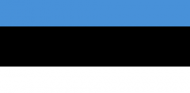 Estonia Estonian Flag Sticker Self Adhesive