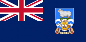Falkland Islands Flag Sticker Self Adhesive