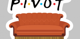 Friends Ross Pivot Vinyl Sticker