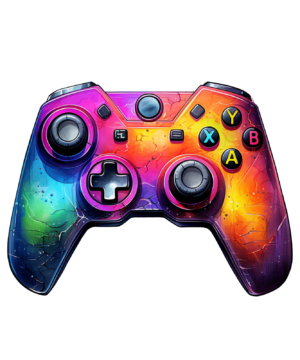 Game Controller Gaming Gamer Console Self Adhesive Warning Sticker