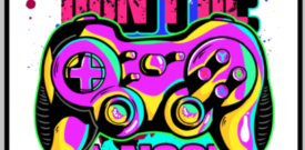 Game On Video Game Gaming Self Adhesive Vinyl Sticker