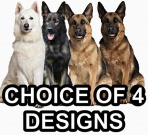 German Shepherd Self Adhesive Dog Sticker