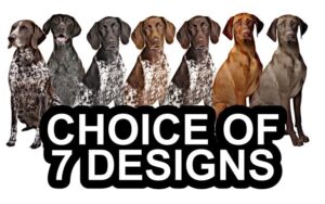 German Shorthaired Pointer Self Adhesive Dog Sticker