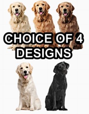 Golden Retriever Self Adhesive Dog Sticker