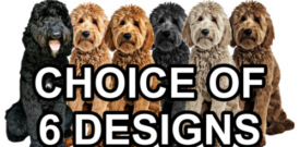 Goldendoodle Dog Wall Sticker Decal Self Adhesive Vinyl