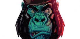 Gorilla Self Adhesive Vinyl Sticker