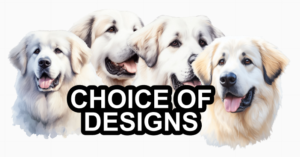 Great Pyrenees Self Adhesive Dog Sticker