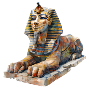 Great Sphinx of Giza Egyptian Eqypt Ancient Pyramids Self Adhesive Vinyl Sticker