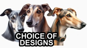 Greyhound Self Adhesive Dog Sticker