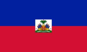 Haiti Flag Self Adhesive Sticker