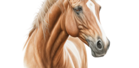 Horse Self Adhesive Vinyl Sticker