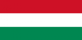 Hungary Hungarian Flag Sticker Self Adhesive