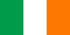 Ireland Irish Flag Self Adhesive Sticker