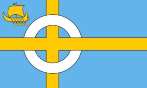 Isle of Skye Flag Self Adhesive Sticker