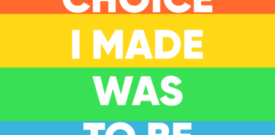 LGBT Pride Love Peace Self Adhesive Vinyl Sticker