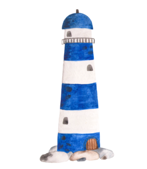 Lighthouse Seaside Coastal Self Adhesive Vinyl Sticker