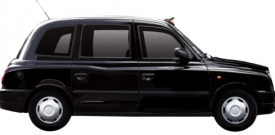 London Black Cab Taxi Self Adhesive Vinyl Sticker