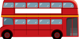 London Bus Routemaster Self Adhesive Vinyl Sticker