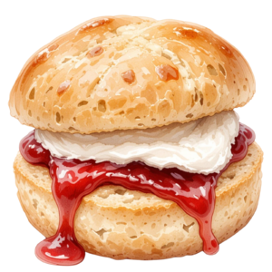 London Capital City England King Scone Self Adhesive Sticker