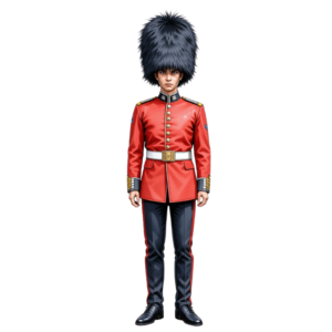 London England Capital City Throne King Beefeaters Self Adhesive Sticker