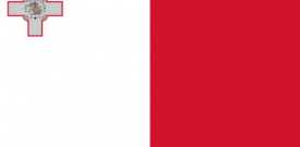 Malta Flag Sticker Self Adhesive